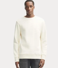 Denham Scissor sweat ss eggnog-offwhite 01-24-10-60-121