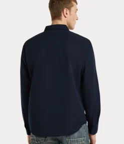 Denham Worker reg shirt sc navy blazer 01-25-02-40-288