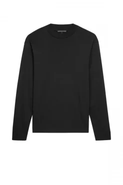 Drykorn Moritz tee l/s black - 520081-1000