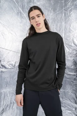 Drykorn Moritz tee l/s black - 520081-1000