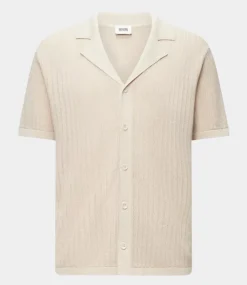 Drykorn Ray shirt s/s brown 420147-1821