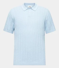 Drykorn Triton polo s/s blue 420197-3900