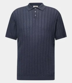 Drykorn Triton polo s/s blue 420197-3000