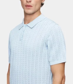 Drykorn Triton polo s/s blue 420197-3900