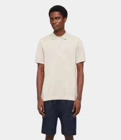 Drykorn Triton polo s/s brown beige 420187-1821