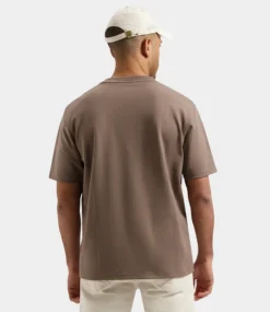 Dstrezzed ebbe boxy tee timber wolf 202908-SS25-213