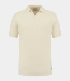 Dstrezzed Kostas polo offwhite 421018-102