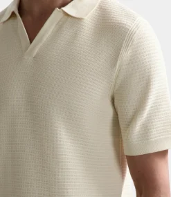 Dstrezzed Kostas polo offwhite 421018-102