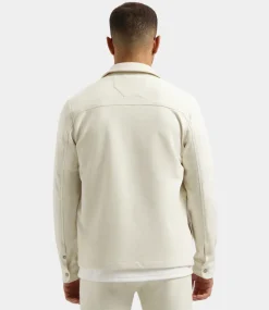 Dstrezzed Pike overshirt silver birch 151030-SS25-107