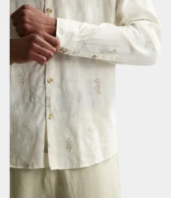 Dstrezzed Thomas shirt offwhite 303870-SS25-102