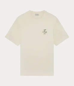 Filling Pieces Topiary tee antique white 7449984-9936