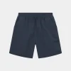 Foret Hush seersucker shorts navy F4114-NAVY
