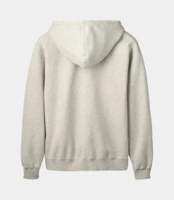 Foret Noon zip hood snow melange F4835-SNOW