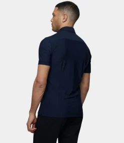 Genti Smoky skin fit polo s/s navy S2063-1130-010