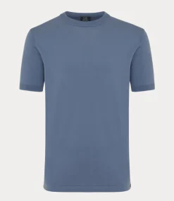 Genti Tee s/s blue K2045-1260-014