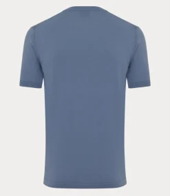 Genti Tee s/s blue K2045-1260-014
