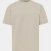 Genti Tee s/s brown beige J2025-1227-042