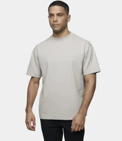 Genti Tee s/s brown beige J2025-1227-042