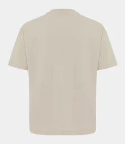 Genti Tee s/s brown beige J2025-1227-042
