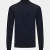 Genti Turtle zip l/s navy K2048-1260-010