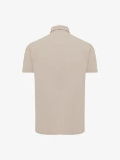 Gentiluomo Polo 3 button brown J2017-202-042