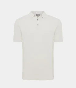 Gentiluomo Polo structure s/s off white K2041-260-039