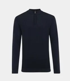 Gentiluomo Turtle zip structure navy K2042-260-010