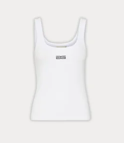 Gestuz Drew logo top bright white 10909028-110601