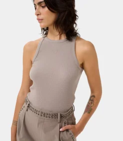 Gestuz GZdrew logo tank 2.0 Rock Ridge 10910066-170207