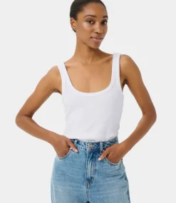 Gestuz GZdrew logo top 2.0 Bright White 10910067-110601