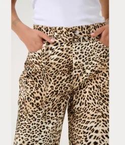 Gestuz GZleonia HW pants Leopard print 10910029-107265