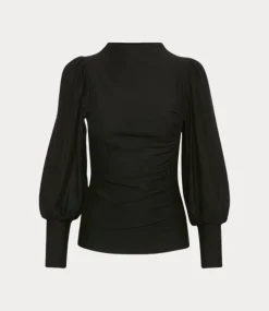 Gestuz Rifagz puff blouse black 10904986-100017