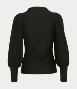 Gestuz Rifagz puff blouse black 10904986-100017
