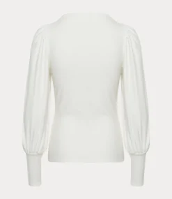 Gestuz RifaGZ puff blouse Egret 10904986-110103