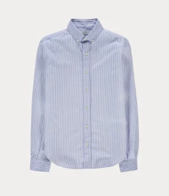 Goodpeople Oxford shirt Light Blue White - 90000203-7019