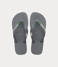 Havaianas Brasil logo steel grey steel grey 4110850-5002