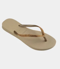 Havaianas Slim glitter ll sand gold lt metalico 4146975 9177
