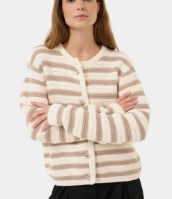 Karen By Simonsen Cardigan simply taupe 10105350-160906