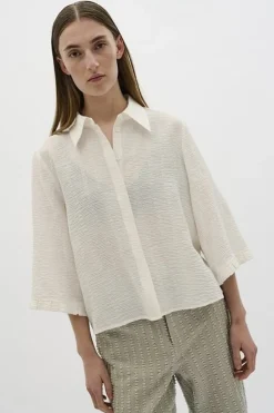 Karen By Simonsen kbthorhild shirt bright white 10105305-110601