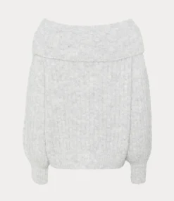 Karen By Simonsen Kbtiffanie pullover opal gray melange 10105293-1638011