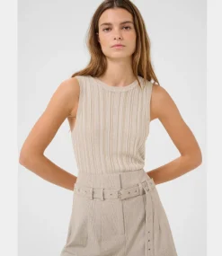 Karen By Simonsen KBUlima tank top simply taupe 10105439-160906