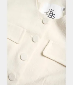 Karen By Simonsen Kbultima short blazer egret 10105384-110103