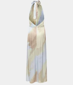 Karen By Simonsen Olgakb long dress olga print heather 10104937-107573