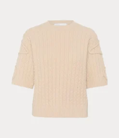 Karen By Simonsen Taila o neck knit seedpearl 10105304-120703