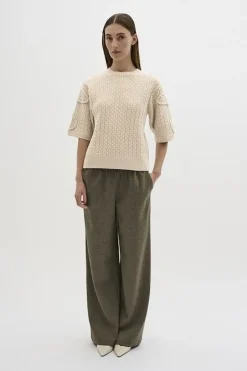Karen By Simonsen Taila o neck knit seedpearl 10105304-120703