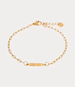 Label Kiki Big star bracelet gold KSA1041-GOLD