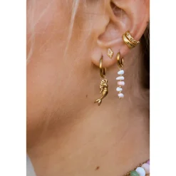 Label Kiki Anemone hoop gold KSH1861-GOLD