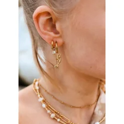 Label Kiki Ariel hoop gold KSH1951-GOLD