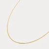 Label Kiki Baby smooth necklace gold KSK791-GOLD