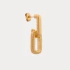 Label Kiki Braided chain hoop gold KSH2561-GOLD